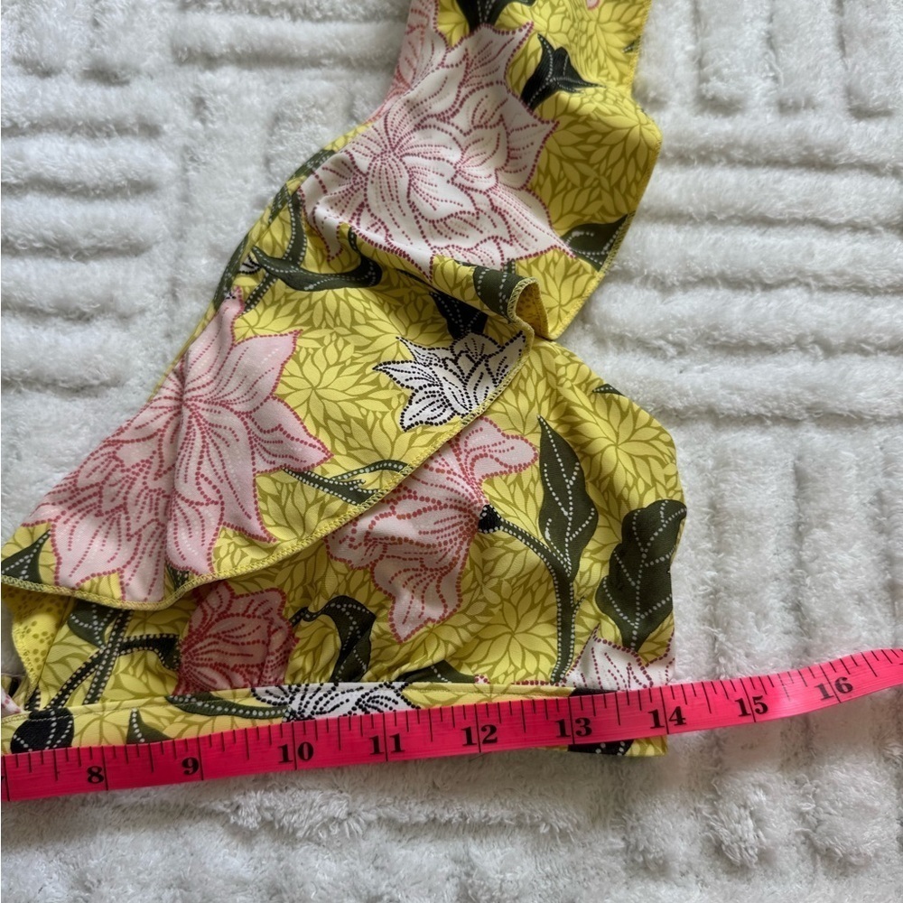 Seafolly Boheme Lime Light Bikini Set Bralette Flounce Top & Rio Bottom - Picture 11 of 15